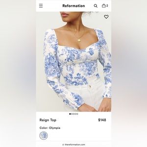 Reformation Reign top in Olympia